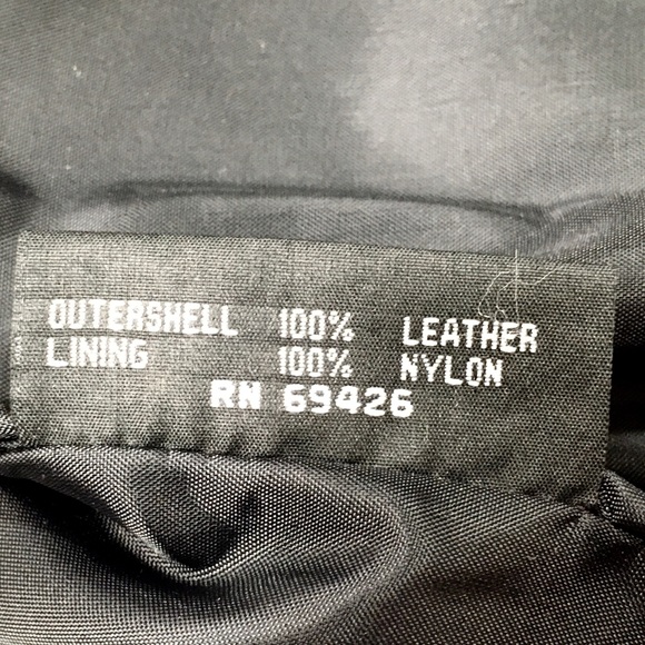 Vintage Wilson’s Leather Snap Vest Full Leather - Picture 7 of 9